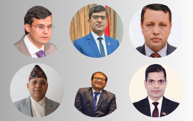 छ जना राजदूतको म्याद थपियो